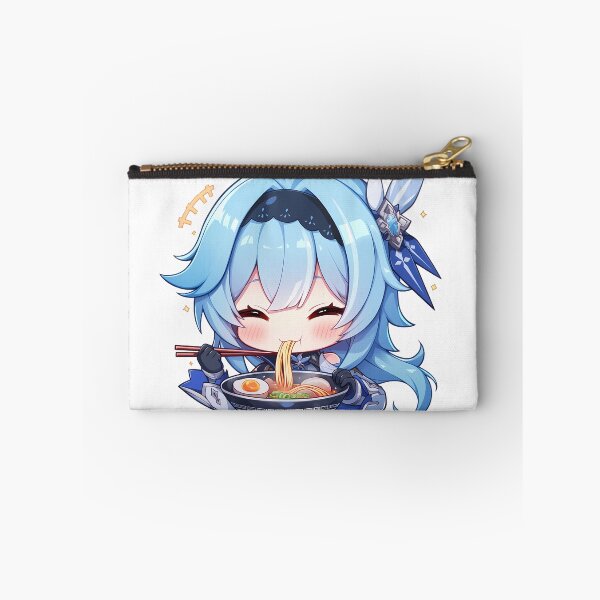 Item preview, Eula Genshin Impact Chibi Ramen Noodle Cooldown designed and sold by mildaclairmo.