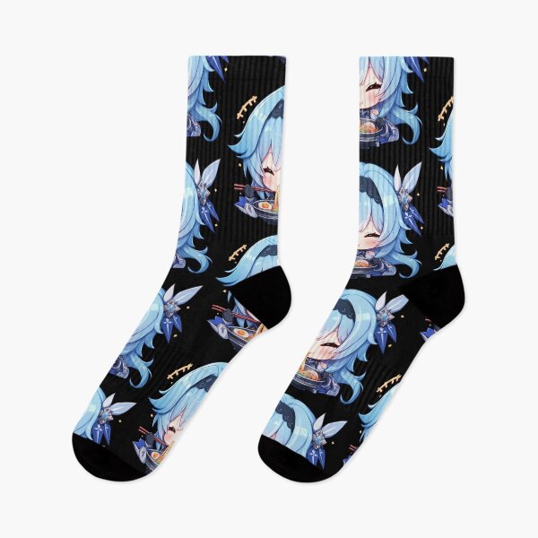 Item preview, Eula Genshin Impact Chibi Ramen Noodle Cooldown designed and sold by mildaclairmo.