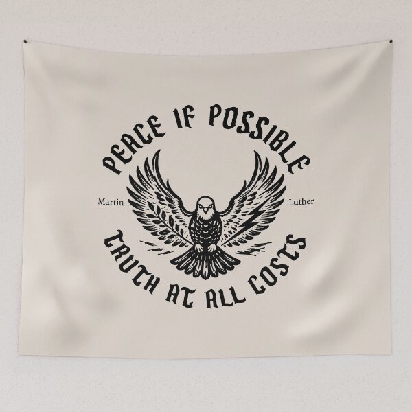 Item preview, Reformed Theology Truth at All Costs Martin Luther - Black designed and sold by Glory After Tears.