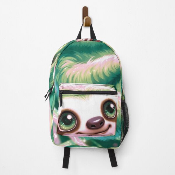Item preview, Adorable Sloth in Pink Glow designed and sold by CoquetteLunaCo.