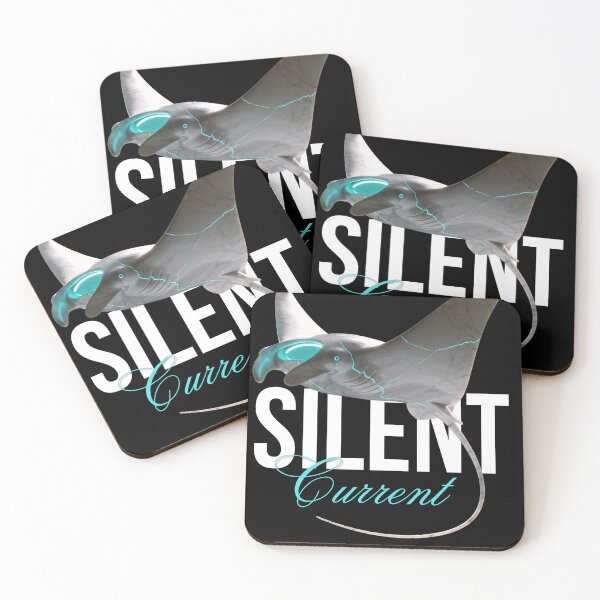 Item preview, Silent Current – Ocean Ray with Fluid Energy designed and sold by Marble Void.
