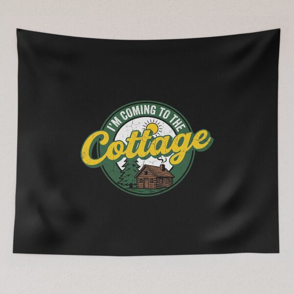 Item preview, Coming To The Cottage Retro designed and sold by AdyKurniawan.