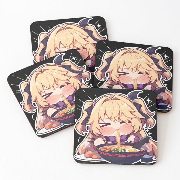 Item preview, Fischl Genshin Impact Dramatic Chibi Ramen Moment designed and sold by mildaclairmo.