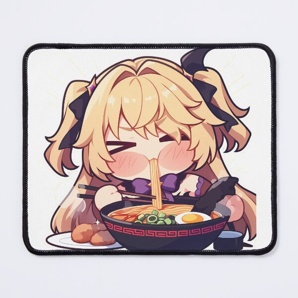 Item preview, Fischl Genshin Impact Dramatic Chibi Ramen Moment designed and sold by mildaclairmo.