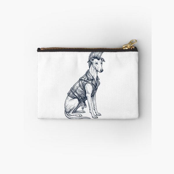 Item preview, Vintage Greyhound Punk Mowhawk Dog Mom Dad designed and sold by DoodleTortle.