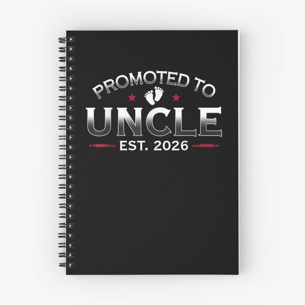 Item preview, Promoted to New Uncle Est 2026 First Time Baby Announcement designed and sold by Goleon12.