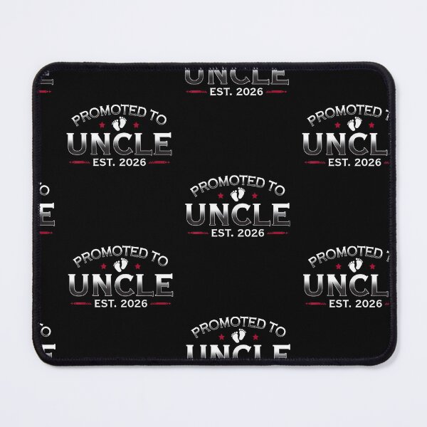 Item preview, Promoted to New Uncle Est 2026 First Time Baby Announcement designed and sold by Goleon12.