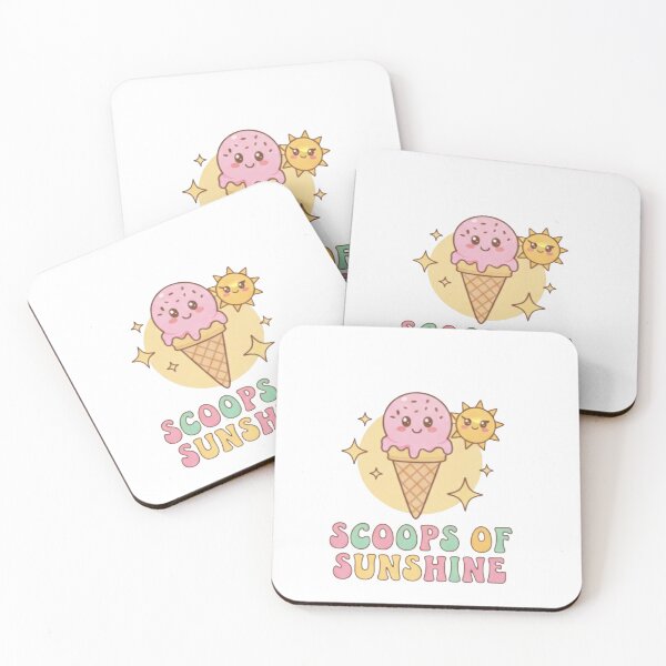 Item preview, Scoops of Sunshine:Summer Vibes Scoops designed and sold by ZyVoAli.