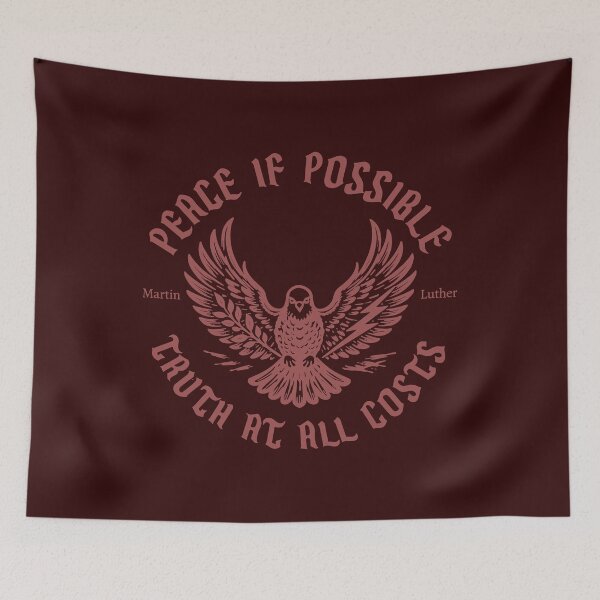Item preview, Reformed Theology Truth at All Costs Martin Luther - Red designed and sold by Glory After Tears.