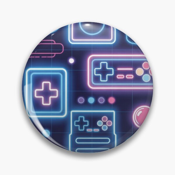 Item preview, Neon Retro Gamer Grid designed and sold by CoquetteLunaCo.