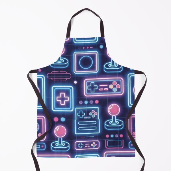 Item preview, Neon Retro Gamer Grid designed and sold by CoquetteLunaCo.