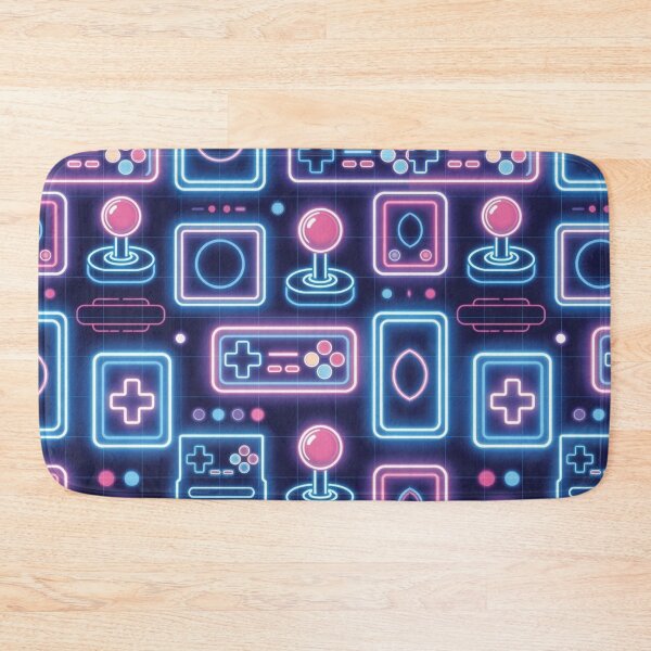 Item preview, Neon Retro Gamer Grid designed and sold by CoquetteLunaCo.