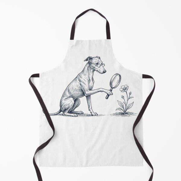 Artikelvorschau, Vintage Greyhound Botaniker Blumenhund Mama Papa entworfen und verkauft von DoodleTortle.