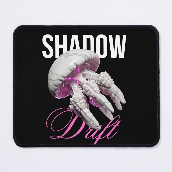 Item preview, Shadow Drift – Phantom Jellyfish in Dark Ocean Space designed and sold by Marble Void.