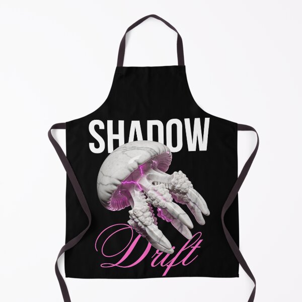Item preview, Shadow Drift – Phantom Jellyfish in Dark Ocean Space designed and sold by Marble Void.