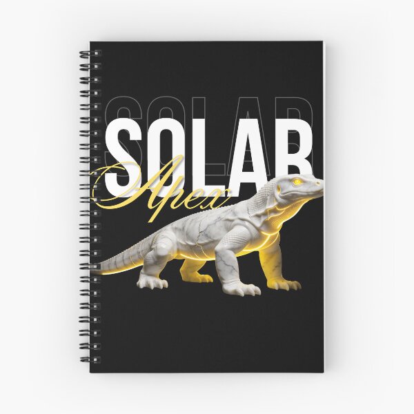 Item preview, Solar Apex – Fire Lizard with Solar Energy Power designed and sold by Marble Void.