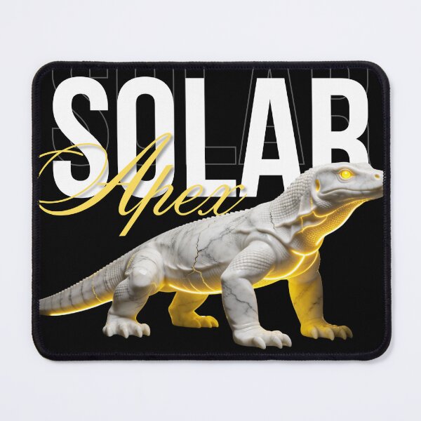 Item preview, Solar Apex – Fire Lizard with Solar Energy Power designed and sold by Marble Void.