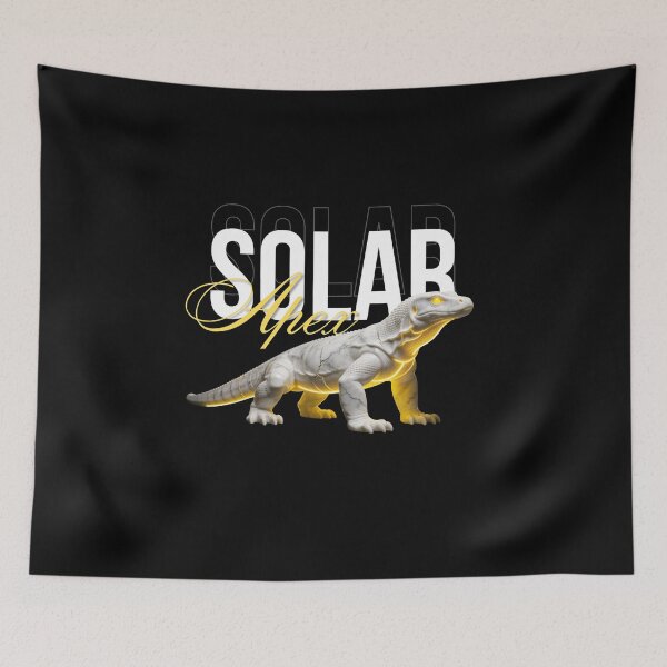 Item preview, Solar Apex – Fire Lizard with Solar Energy Power designed and sold by Marble Void.