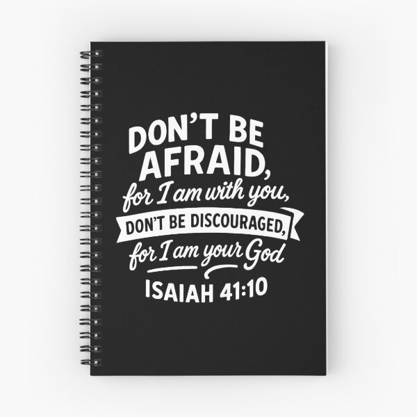 Item preview, Isaiah 41:10 Don’t Be Afraid For I Am With You designed and sold by plushism.
