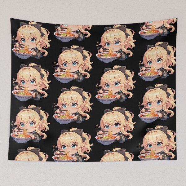 Item preview, Jean Genshin Impact Chibi Ramen Focus Mode designed and sold by mildaclairmo.