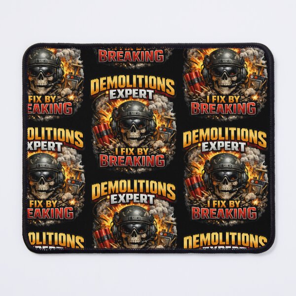 Item preview, Demolitions Expert I Fix By Breaking variant designed and sold by TeeTimeTreasure.