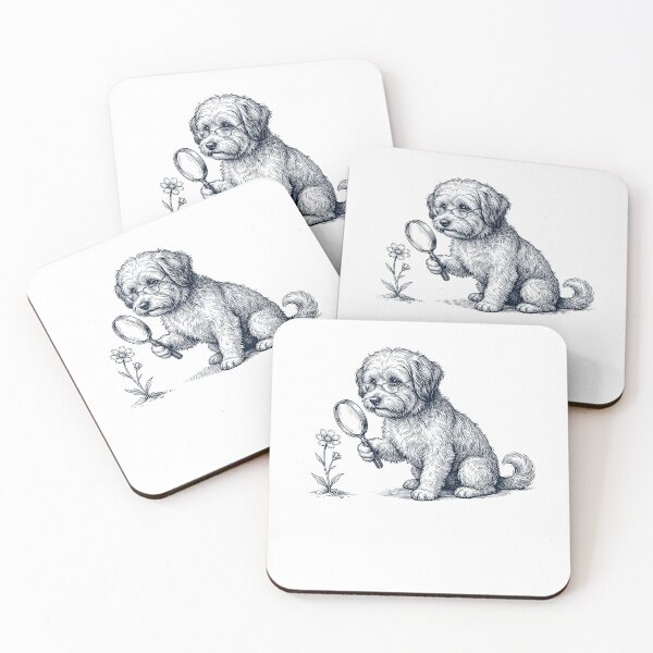 Item preview, Vintage Havanese Botanist Flower Dog Mom Dad designed and sold by DoodleTortle.