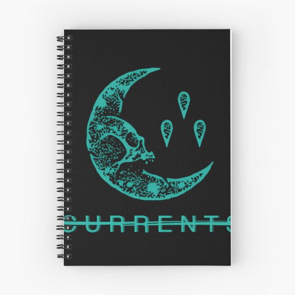 Item preview, Currents Skull Moon Distressed Logo Teal Progressi designed and sold by LaurentMarchal.