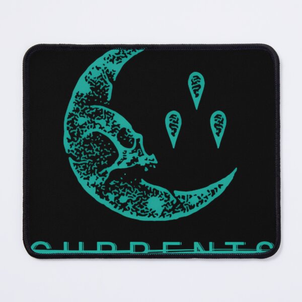 Item preview, Currents Skull Moon Distressed Logo Teal Progressi designed and sold by LaurentMarchal.