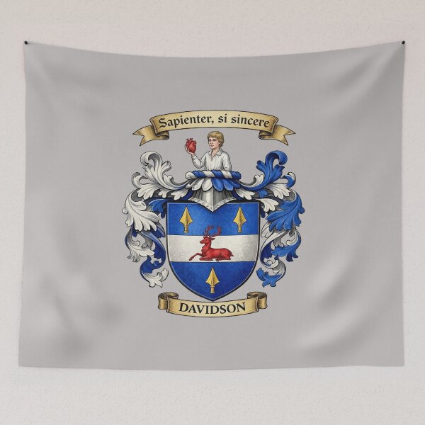 Item preview, The Davidson Family Coat of Arms designed and sold by BagTown Clans.