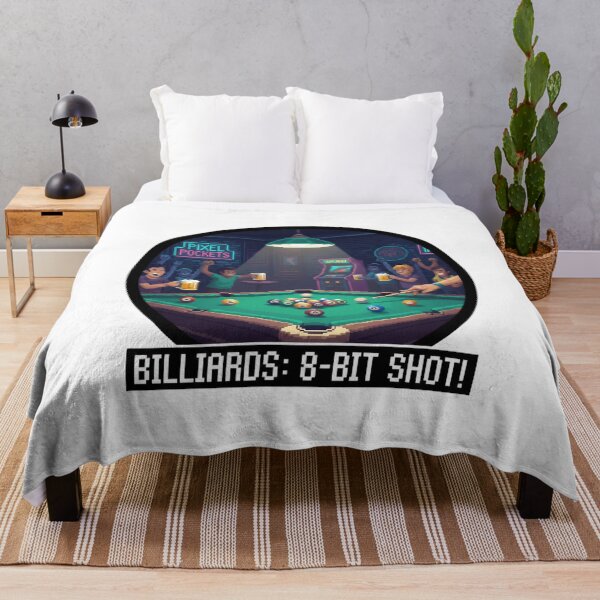Item preview, Billiards 8-Bit Shot: Retro Pool Night designed and sold by Xeiboo.