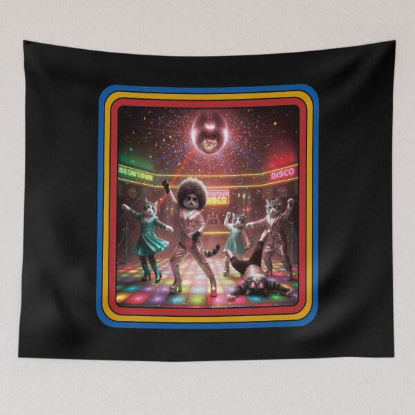 Item preview, Disco Cats Dancing. #4 designed and sold by EunsooLee.