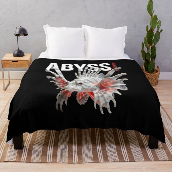 Item preview, Abyss Bloom – Deep Sea Creature with Crimson Energy designed and sold by Marble Void.