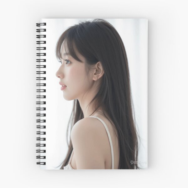 Item preview, Side Profile Beauty Portrait – Soft Natural Elegance designed and sold by SEIMEI2025.