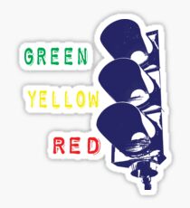 Traffic Light Sticker