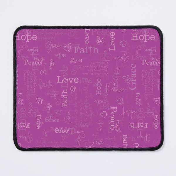 Item preview, Faith-Dark Pink designed and sold by lisanganart.