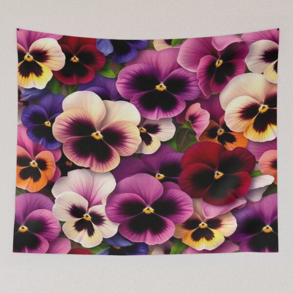 Item preview, Pansy Flower  designed and sold by Wildlife and marine life.