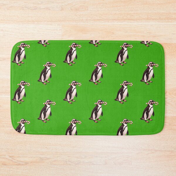 Item preview, Penguin with Red Candy Cane designed and sold by mhmoseley .