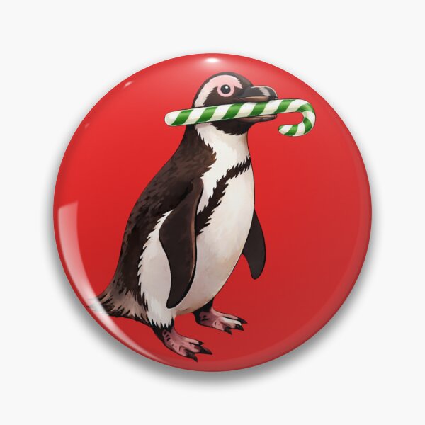 Item preview, Penguin with Green Candy Cane designed and sold by mhmoseley .