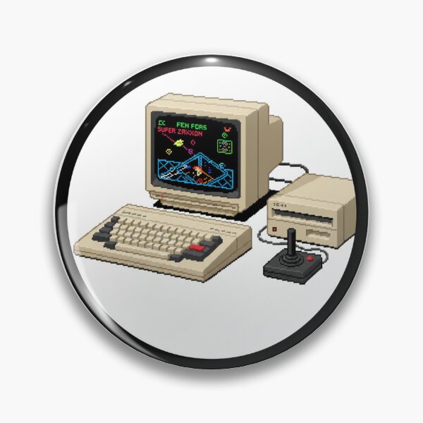 Item preview, C64 Pixel Frontier: 8-Bit Retro Gaming designed and sold by Xeiboo.