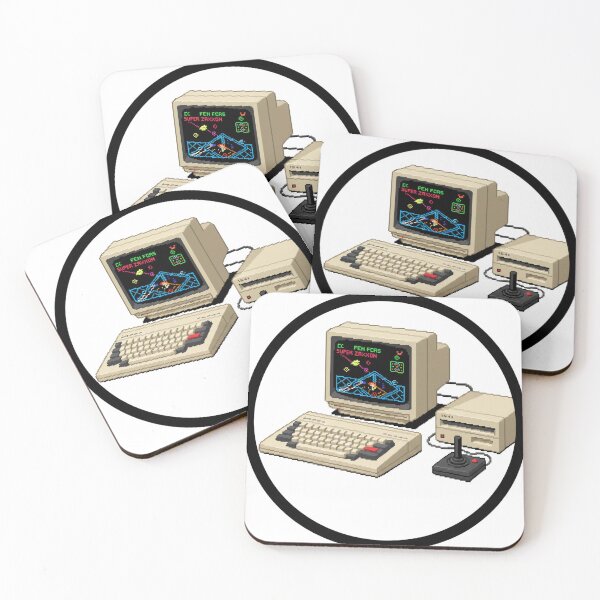 Item preview, C64 Pixel Frontier: 8-Bit Retro Gaming designed and sold by Xeiboo.