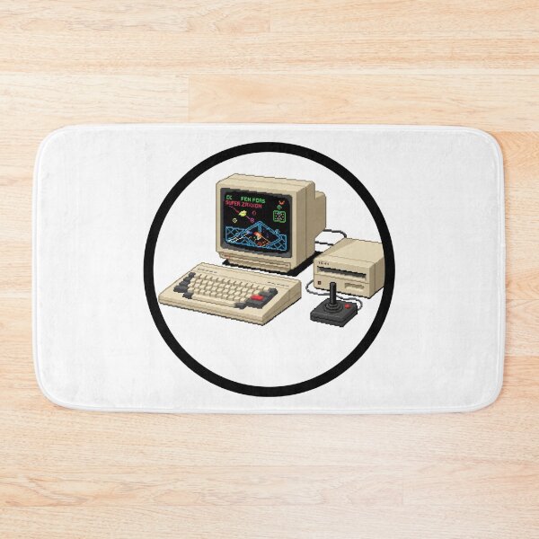 Item preview, C64 Pixel Frontier: 8-Bit Retro Gaming designed and sold by Xeiboo.