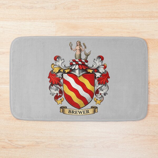 Item preview, The Brewer Family Coat of Arms designed and sold by BagTown Clans.