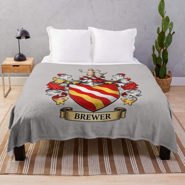 Item preview, The Brewer Family Coat of Arms designed and sold by BagTown Clans.