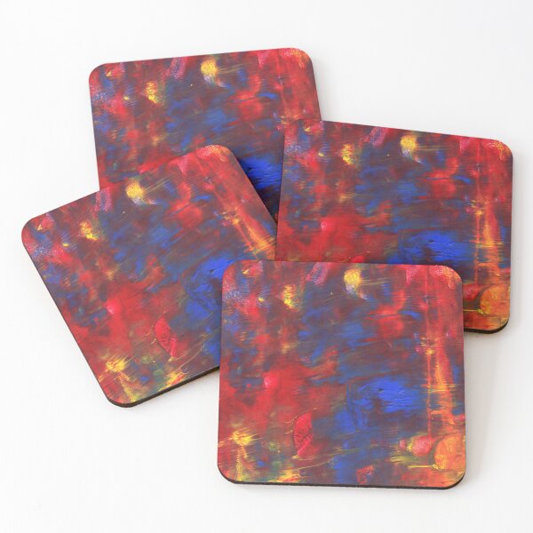 Item preview, Red and Blue Abstract designed and sold by Berlin-D-Prs.