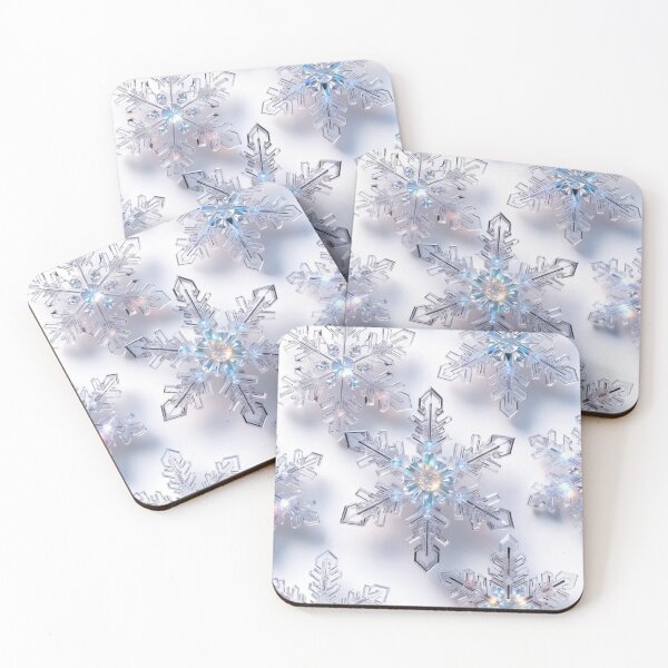 Item preview, Crystal Snowflake Sparkle Glow designed and sold by CoquetteLunaCo.