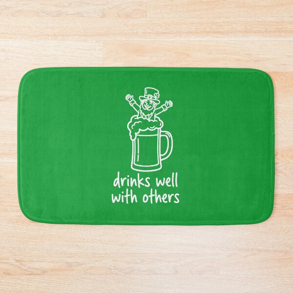 Item preview, Drinks Well With Others Leprechaun designed and sold by AdyKurniawan.