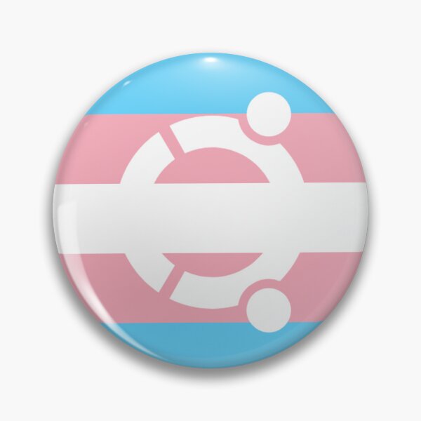 Artikelvorschau, Ubuntu Trans Pride Aufkleber – LGBTQ Open Source Linux Aufkleber entworfen und verkauft von PenguinPowered.