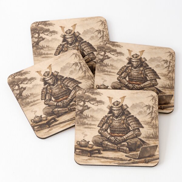 Item preview, Samurai Robot designed and sold by Sarcastic designs.