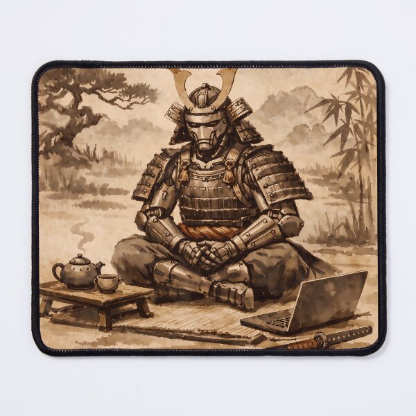 Item preview, Samurai Robot designed and sold by Sarcastic designs.