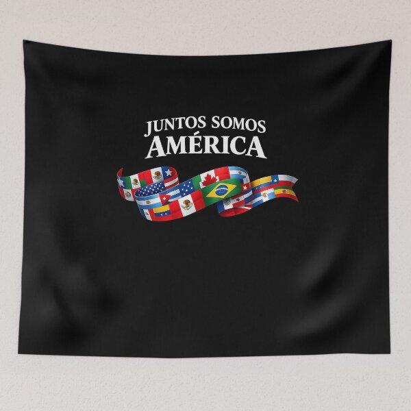Item preview, Juntos Somos América Flags Design designed and sold by HUTEND.